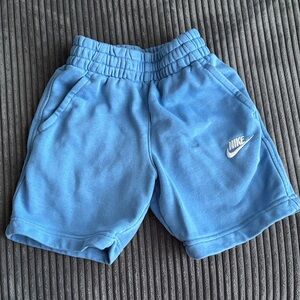 Nike Kids Light Blue Athletic Shorts